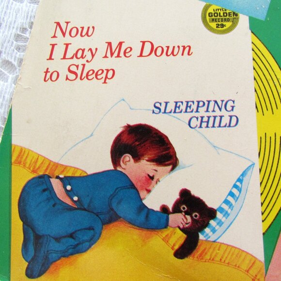 45 RPM KID'S RECORDS, LOT of 4 VINTAGE LULLABIES, THE SWING, THREE BLIND MICE + - Picture 6 of 16